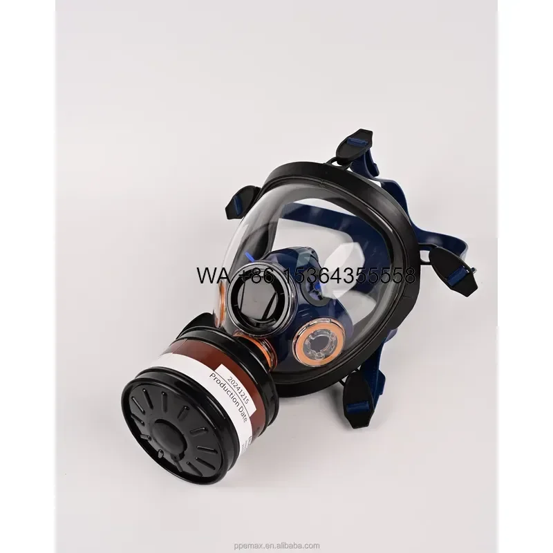 Wmwmnu Full Face Mask for Spray Paint Pesticide Chemical Protection Industrial Respirator Safety Gear