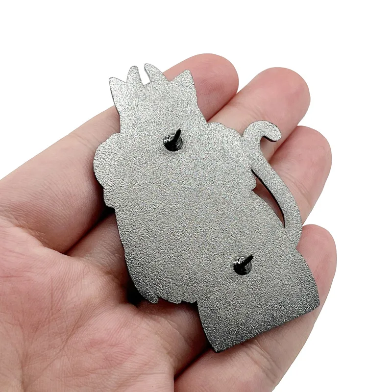 Brooch for Clothes Badges With Anime Pin Accessories for Jewelry Gift Japanese Manga Backpack Badge Brooches Cat Lapel Pins