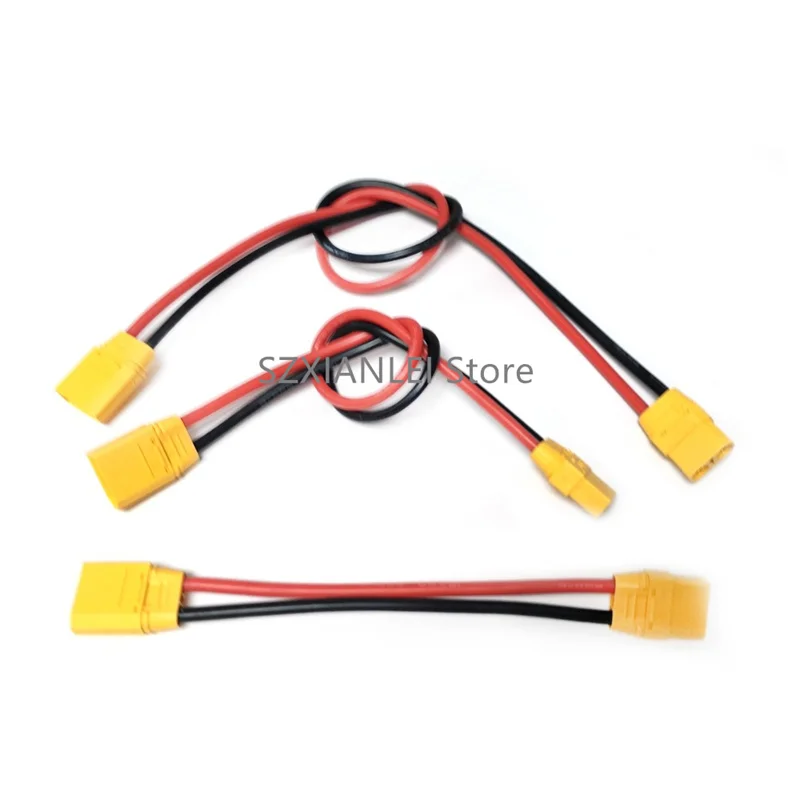 1pcs AMASS XT90 female to AS150U male conversion line for drone battery charger SKYRC PC1500 PC2500 U6Q PC2200