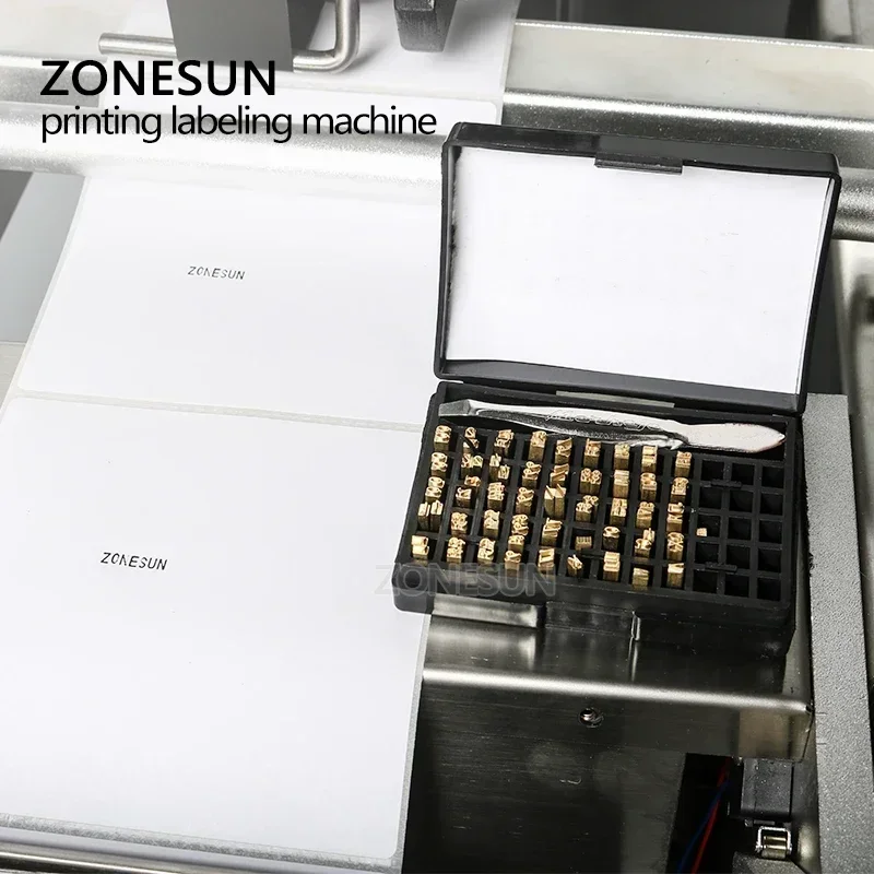 Zonesun LT-50D semi automático garrafa redonda máquina de rotulagem etiqueta máquina de impressão data impressora adesivo etiqueta aplicador