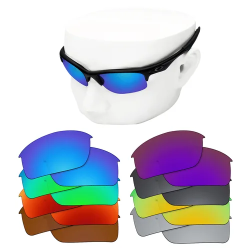Imagen 1 del producto OOWLIT-lentes polarizadas de repuesto para gafas de sol Oakley Bottle Rocket OO9164-62mm, varios colores