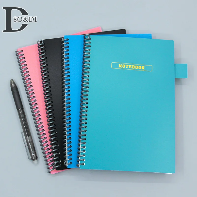 A5 Reusable Whiteboard Notebook With Free Whiteboard Pen Erasing Cloth Weekly Painting Planner Notebooks Blank Notepad Memo