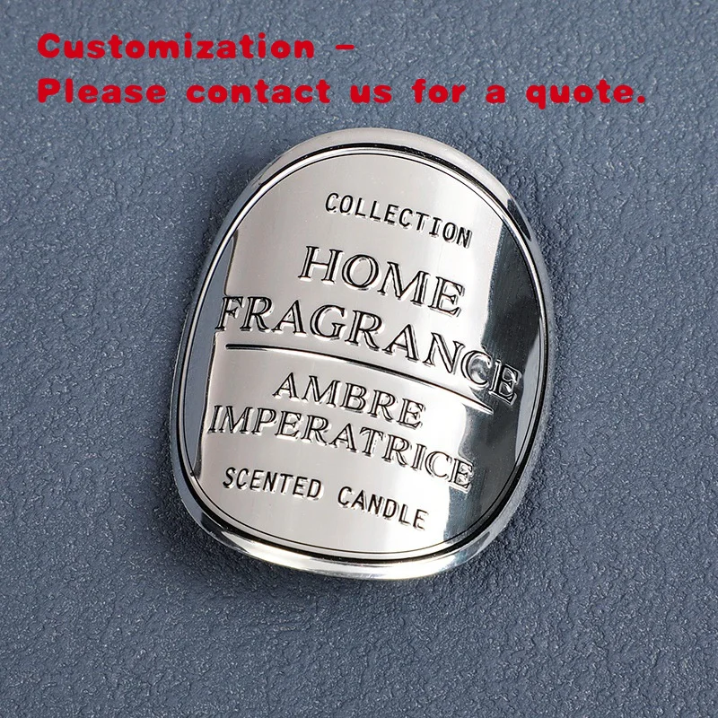 

Изготовленная на заказ этикетка, косметические наклейки-спрей, знак, парфюмерная ароматическая упаковка, металлическая этикетка для духов