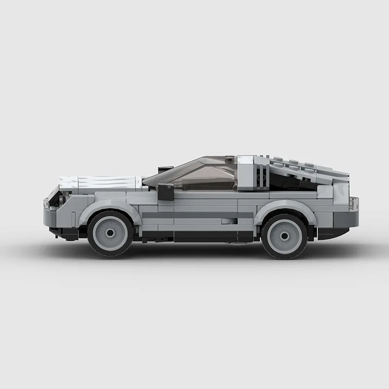 MOC Building Block Small Particles Racing Vehicle Educational Toy Compatible with LegoModel Assembly for Foreign Trade Wholesale