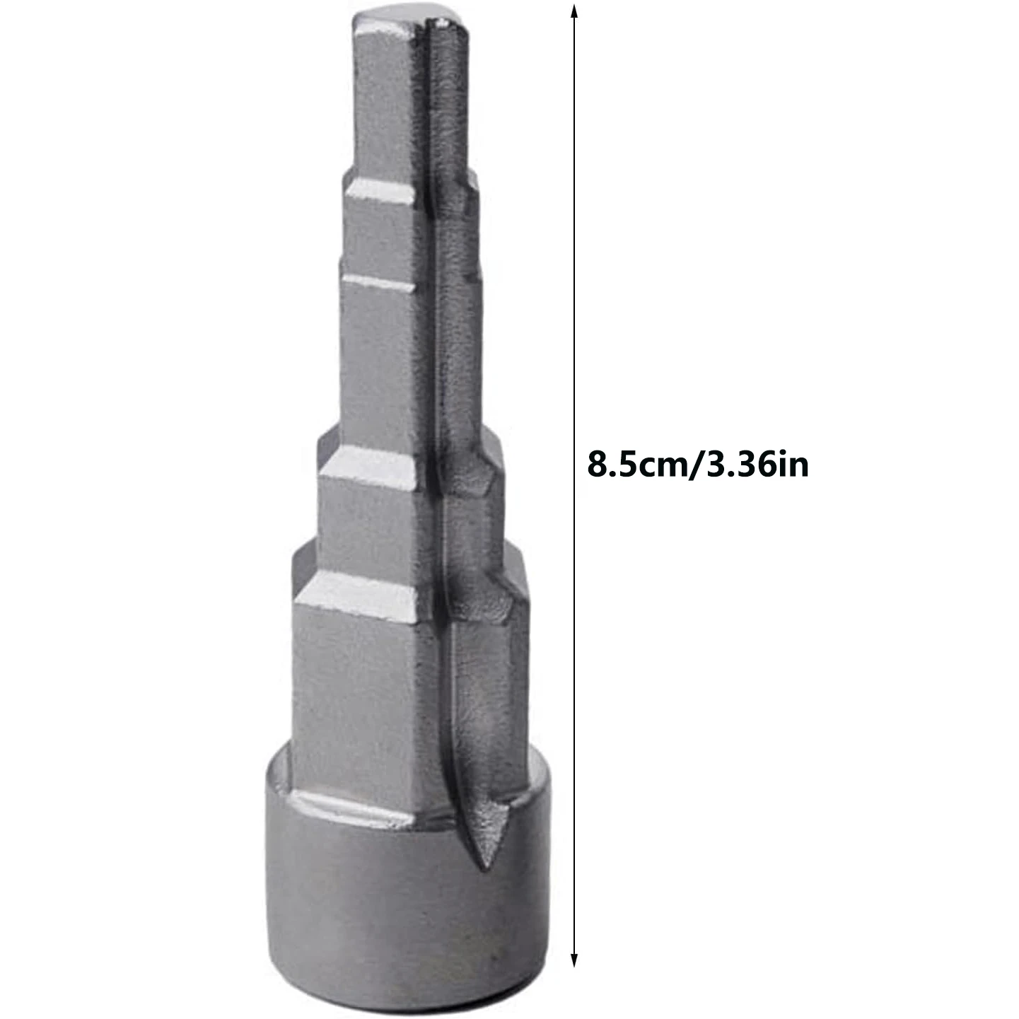 Universal Square Socket Step Wrench 1/2' 5-Stage Radiator Spud Wrench for Four Directions - Tool for Home Auto Repair