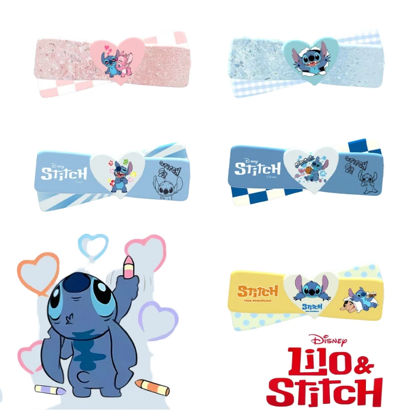 

Disney Stitch cartoon cute children's hair clip creative girls duckbill clip bangs side clip anime peripheral gift wholesale