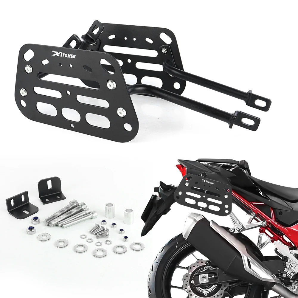 For Honda CB 750 Hornet 2023 2024 2025 Motorcycle Side Racks Saddlebag Support Bars Mounting Brackets Side Pannier Racks