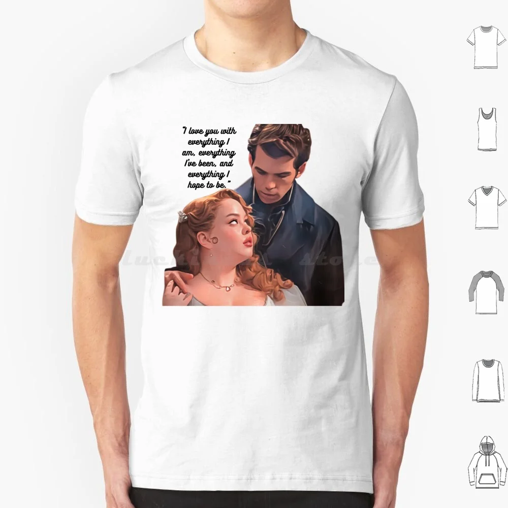 I Love You With Everything I Am Penelope & Colin Netflix T Shirt Big Size 100% Cotton Netflix Season 3 3 Colin Penelope