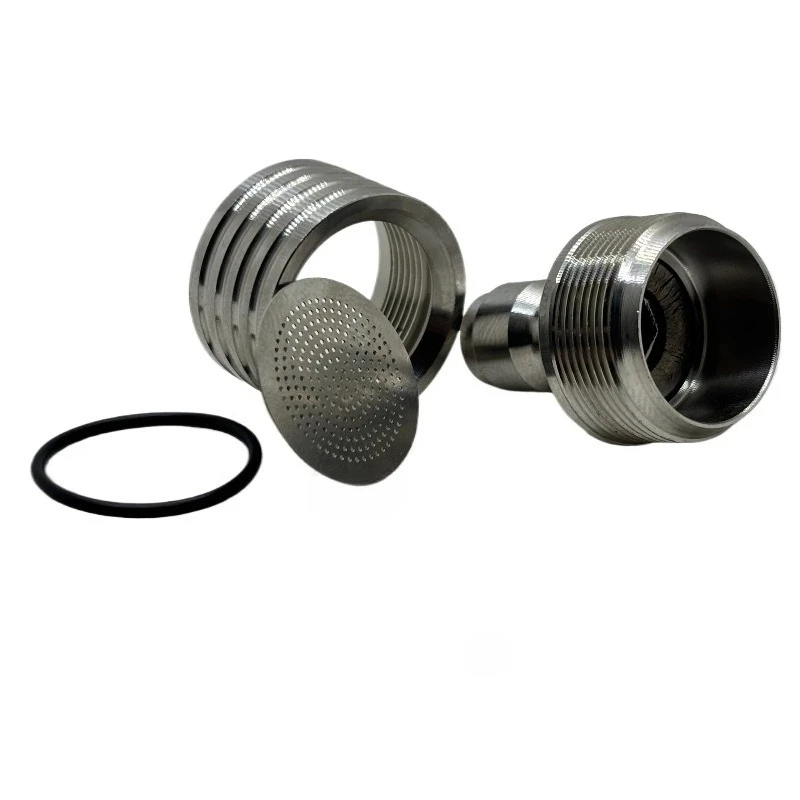 High Pressure Water Gun Interface Washing Nozzle Stainless Steel Shower Blades 1/4 Quick Connect Wash Cars Garden Urban Tool