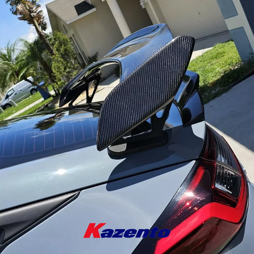 For  Honda Civic Hatchback FL5 Type-R Rear Trunk Spoiler Wing Carbon Fiber