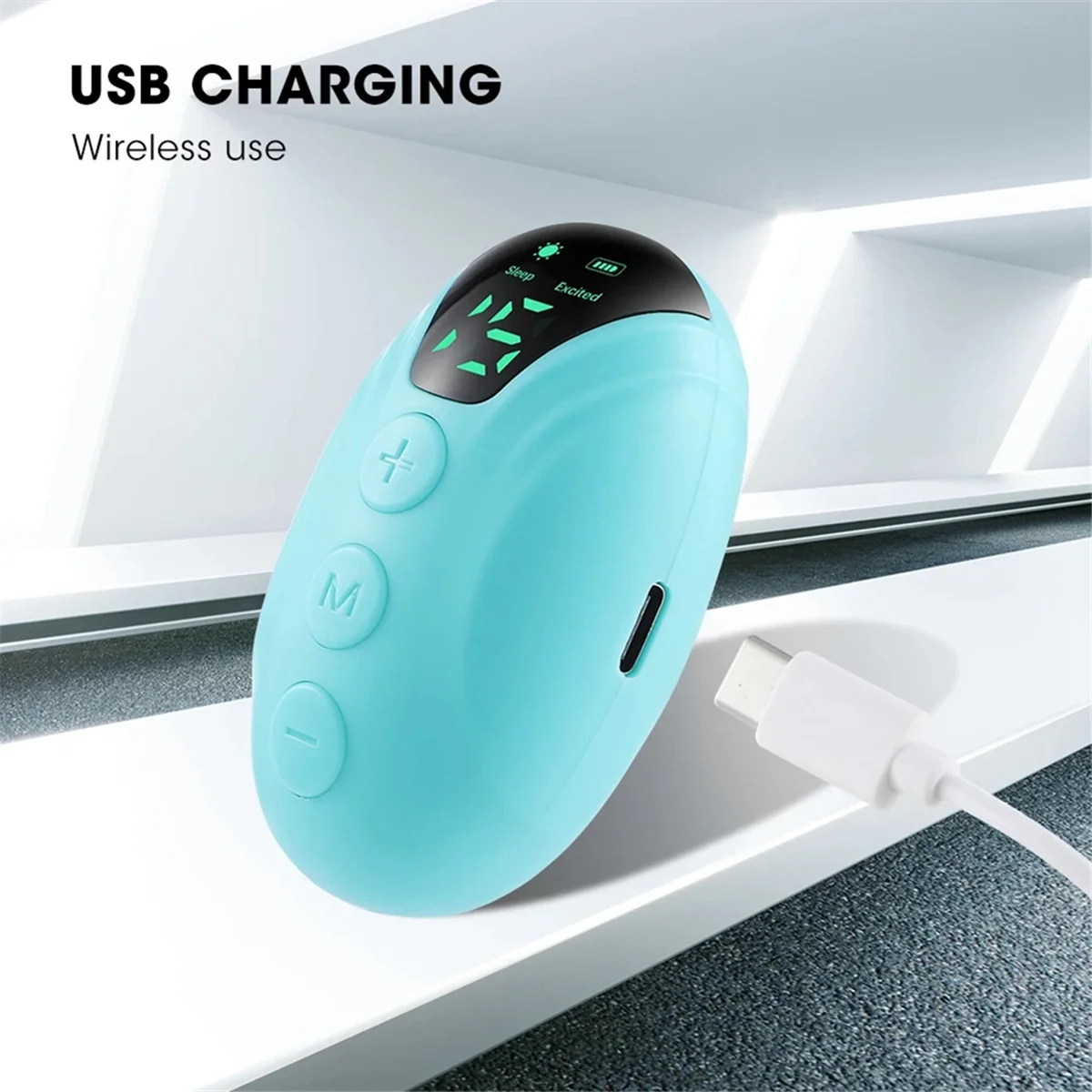

A71P Microcurrent Sleep Aids Digital Handheld Hypnosis Instrument Night Anxiety Pressure Relief Nerves Soothe Help B