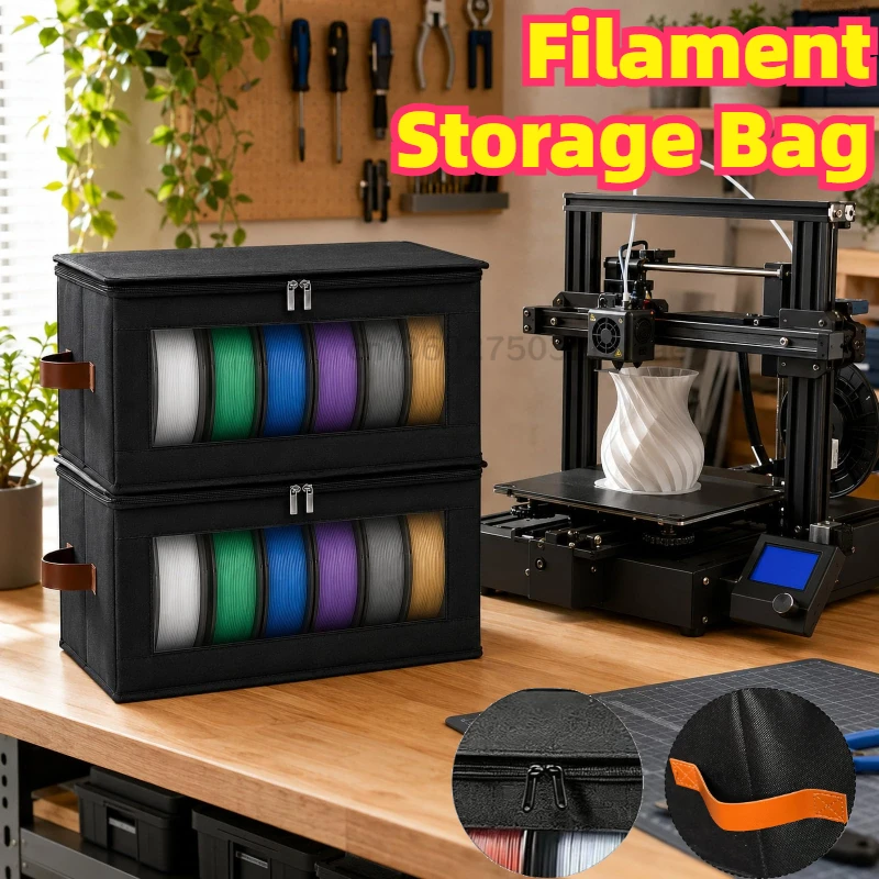 Filament Storage Bag 3d Filament Vacuum Bag Transparent Storage Box 3d Printers Accessories for Home Office Workshop