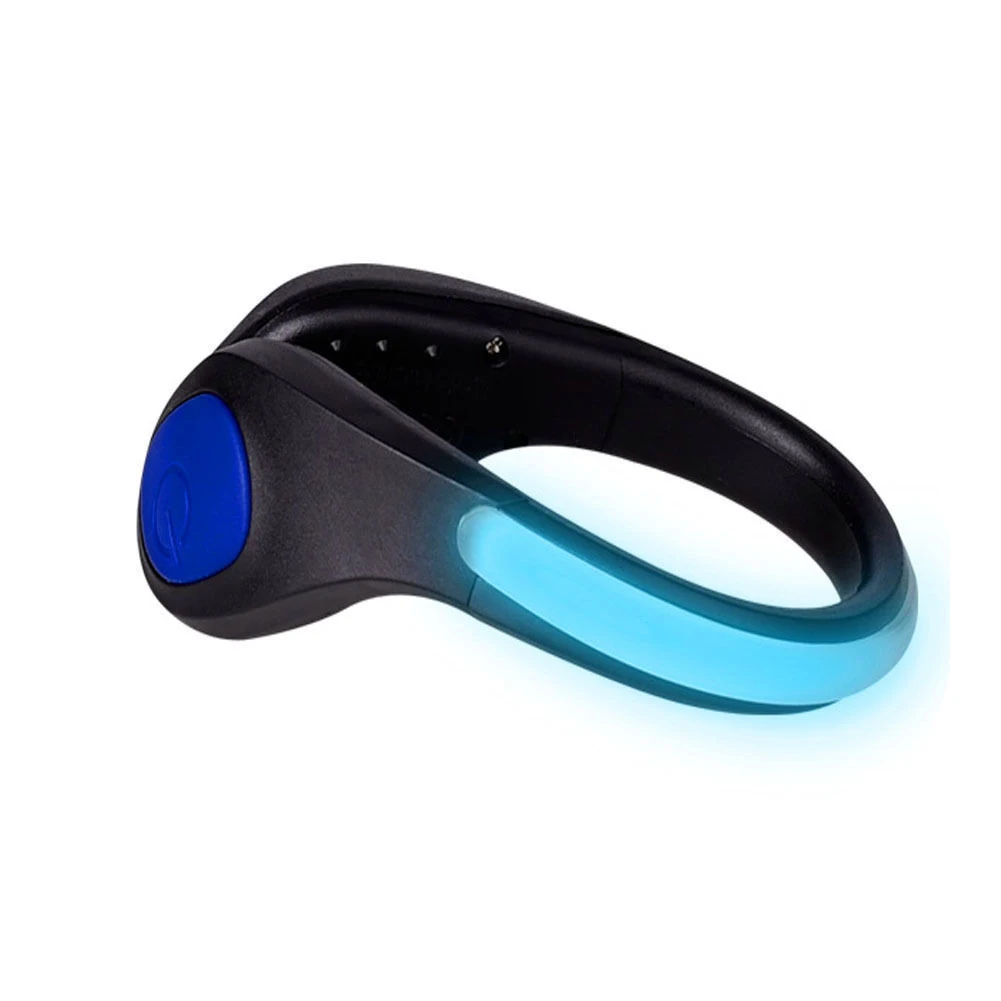 Sports Running Safety USB LED Shoes Clip Luminous Light Reflective No-slip Clips Accessories USB LED Shoes Clip 1pc