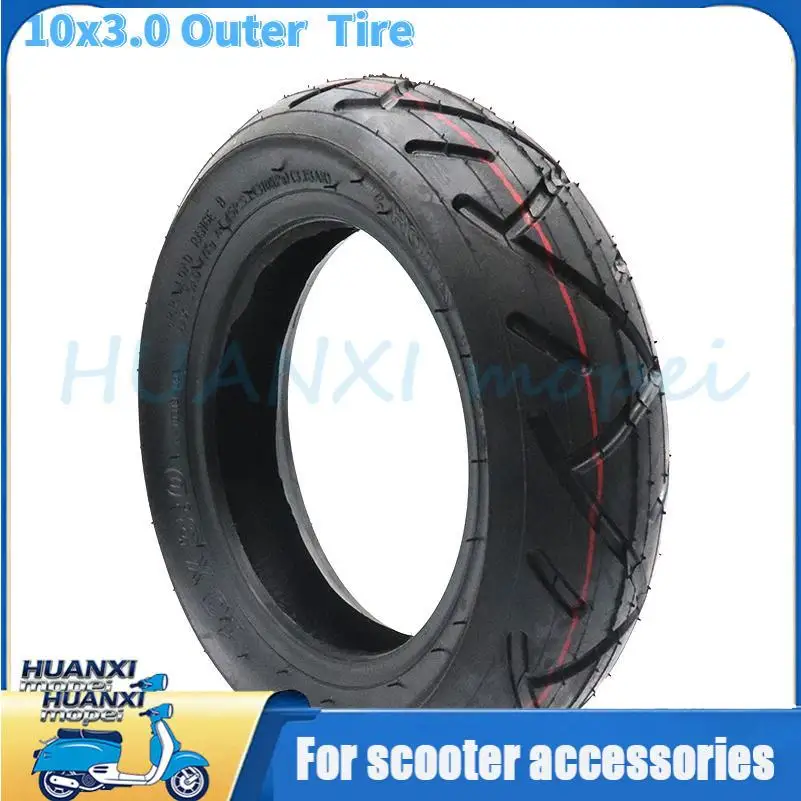 

10-дюймовая внедорожная шина 10x3.0, специально разработанная для самоката KUGOO M4, прочные внедорожные шины, совместимые запчасти
