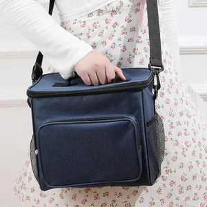 Büro-Kühlschrank-Lunchbox, tragbare Lunchbox, Thermalbox der Lebensmittel, langlebiger, verstellbarer Schultergurt, isoliertes Zmt-Zmt-Gehäuse 12 Hauptverkaufsbox mit Thermo -Tasche - №4