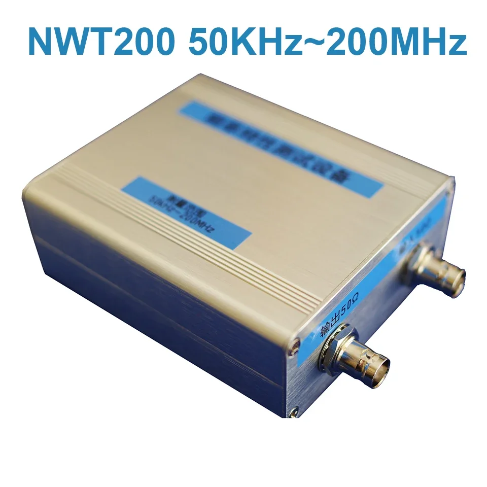 NWT200 50KHz ~ 200MHz analizzatore di rete spazzatrice filtro ampiezza frequenza caratteristiche sorgente del segnale