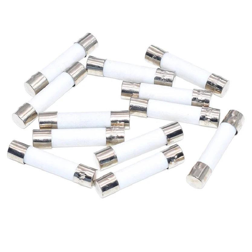 0.25A -30A Fast Blow Ceramic Fuse 250V Slow Break The Fuse Tube 5X20MM 6X30MM