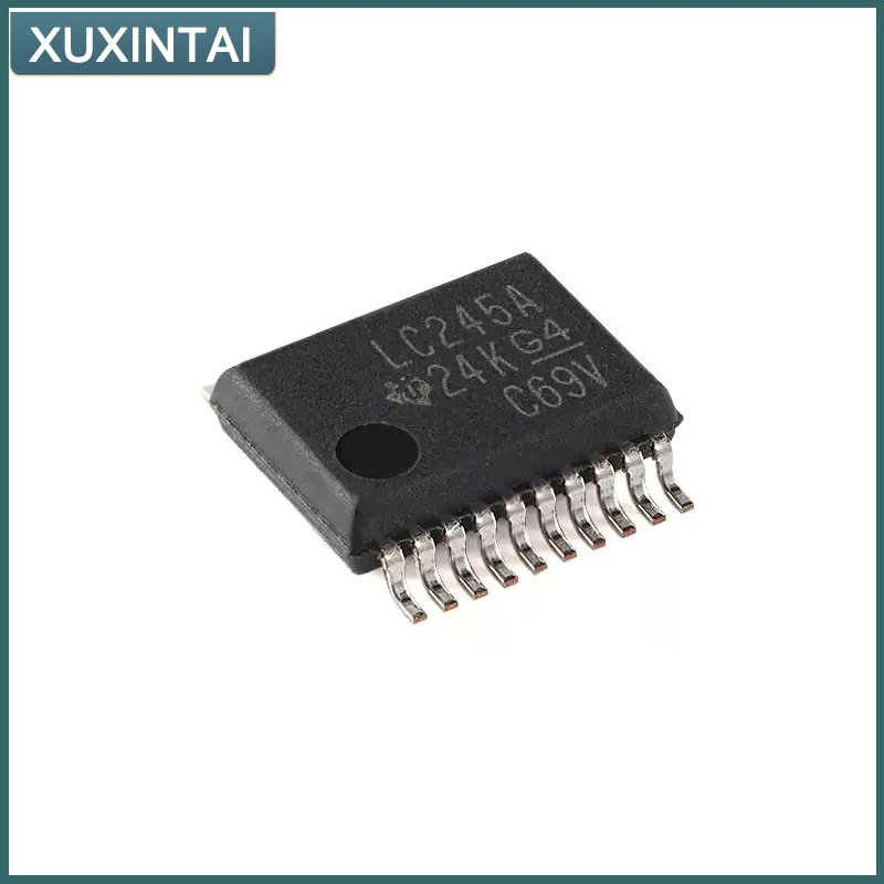 10Pcs/Lot  New Original  SN74LVC245ADBR  SN74LVC245 Transceiver, Non-Inverting 1 Element 8 Bit per Element 3-State Output 20-SSO