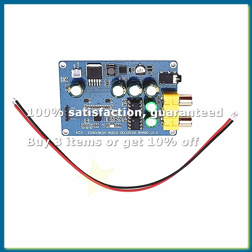 A82Z-ES9018K2M Audiophile Grade for I2S Hi-Fi Audio for Decoder Board