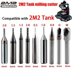 2M2 Tank Key Machine 1.5mm 2.0mm 1.0mm Probe and U Cutter W Cutter 0.9mm 0.5mm Probe Aftermarket