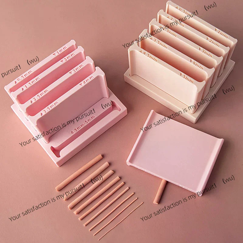 0.5-5mm Soft Clay Strip Rolling Molds DIY Hand-rolled Clay Strip Woven Earrings Bracelet Pendant Making Polymer Clay Tools