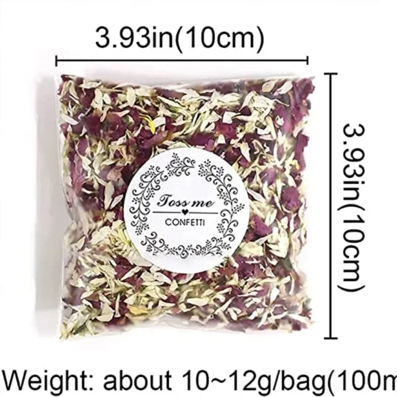 10/20/30/50 confezioni di fiori secchi per matrimoni coriandoli petali di rosa naturali compleanno addio al nubilato forniture per feste decorazioni artificiali