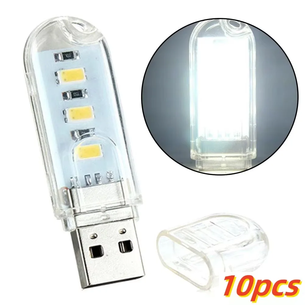 

10pcs Touch Switch USB LED Mini Book Light DC5V LED Desk Reading Lamp Red Blue Green White Portable Flexible USB LED Night Light