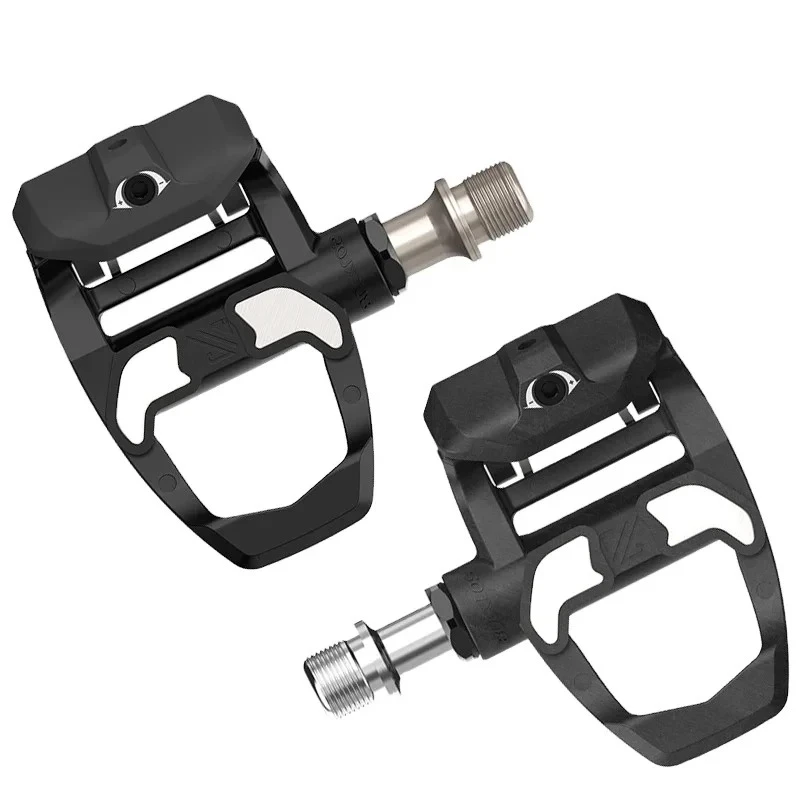 

Road bicycle pedal carbon/nylon bicycle self-locking pedal bearing no clip anti-skid pedal parts