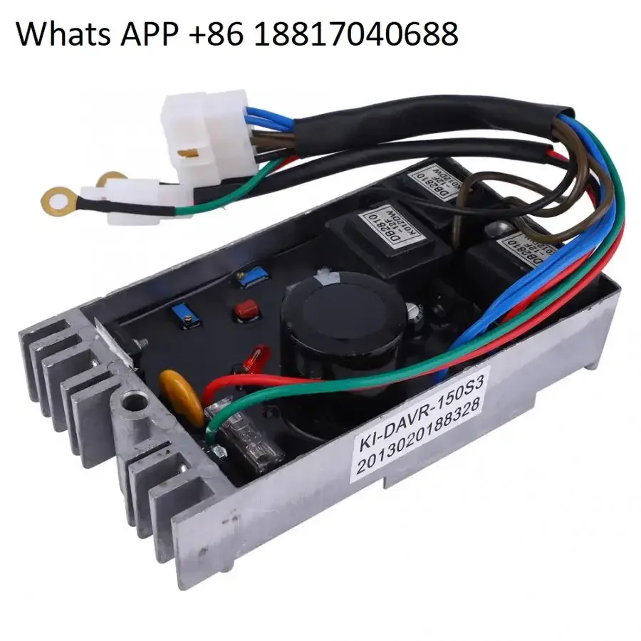 

Three Phase Engine Generator Parts Accessories Generator Parts Voltage Regulator AVR KI-DAVR 150S3