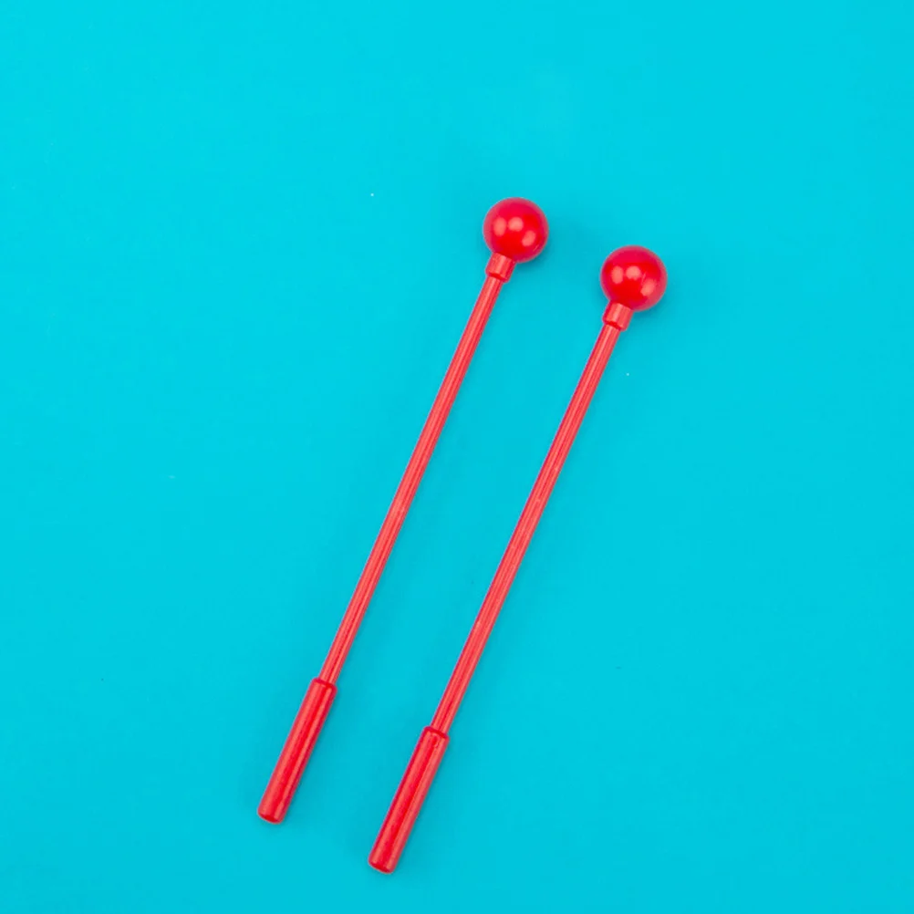 

Knocking Sticks For Carillon Glockenspiel Percussion Mallets Abs Plastic Bell Drumsticks Lightweight Music Instrument