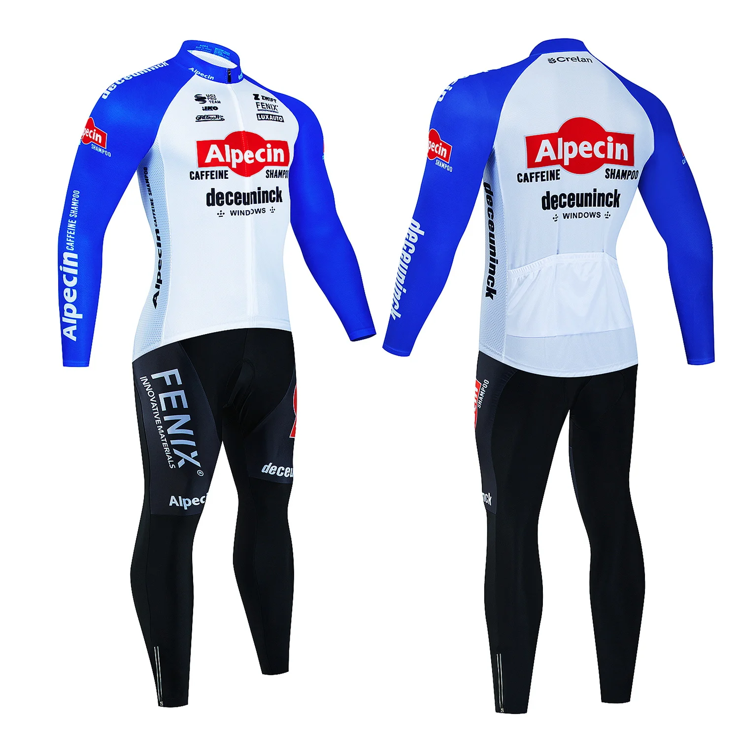 Alpecin Neue Team Atmungsaktive Langarm Männer Radfahren Jersey Set MTB Fahrrad Kleidung Herbst Fahrrad Kleidung Maillot Ropa Ciclismo – Detail 3