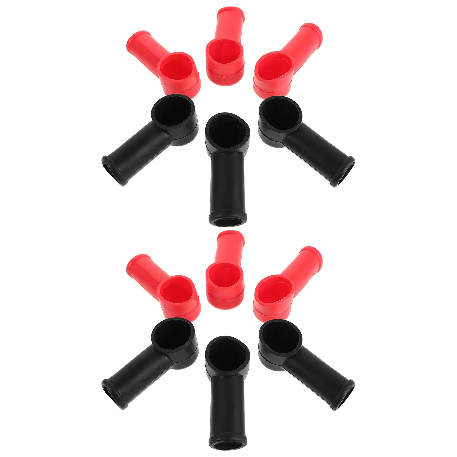 

20Pcs Car Terminal Caps Plastic Insulator Protector Auto Automotive Terminal Covers Post Protection Dust Corrosion