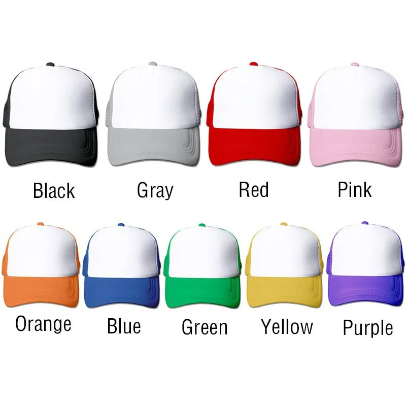 Summer Fashion Mesh Breathable UV Protection Baseball Cap Adjustable Outdoor Sports Men/Women Trucker Caps Golf Cap