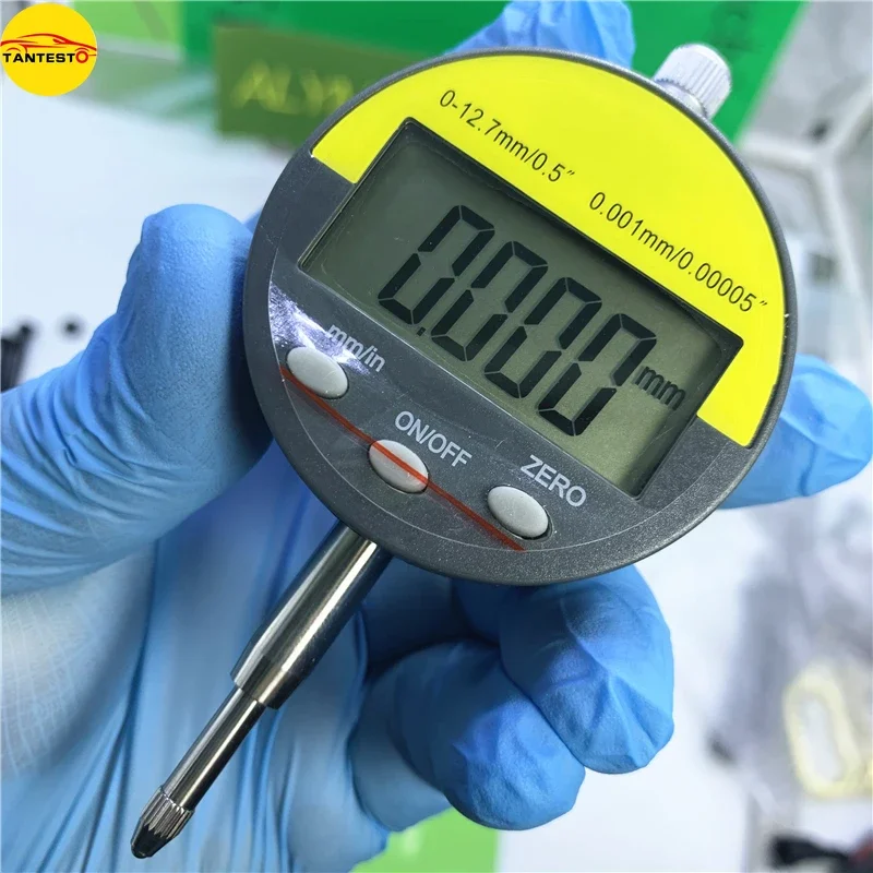 Diesel Common Rail Injector AHE Stroke Trave Test Measuring Micrometer 0.001mm Touch Screen Steel Cover