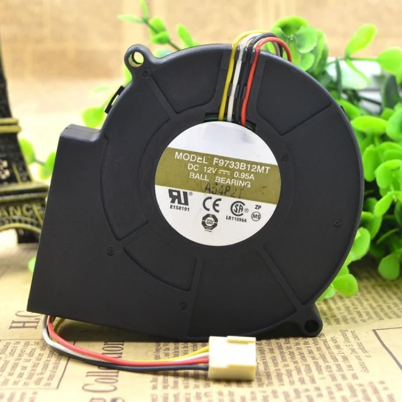 A+1 PCS for AVC FAN F9733B12MT 9733 9CM 12V DC 0.95A 100MM 4 PIN #md