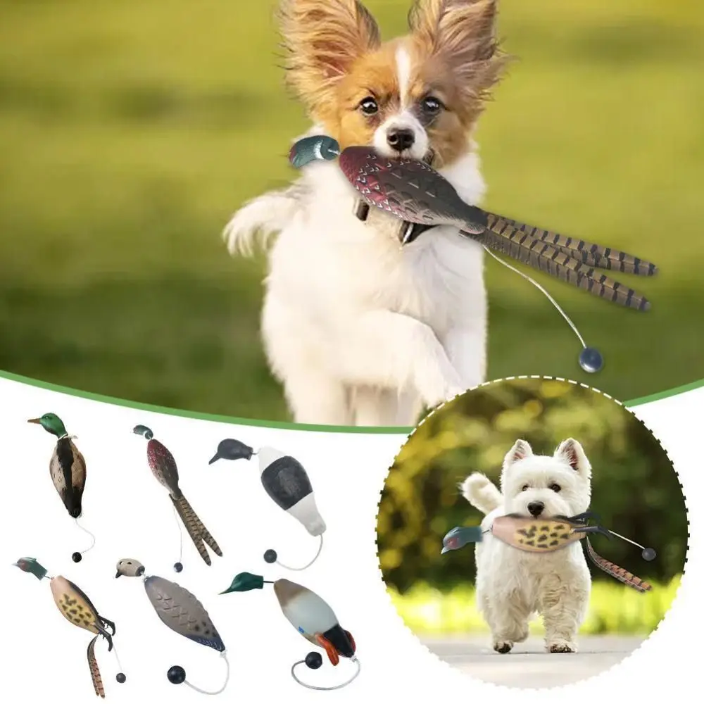 Mallard Duck Decoy Dog Training Toys Bite Resistant For Training Dogs Pet Hunting Decoy Toys Relaxing