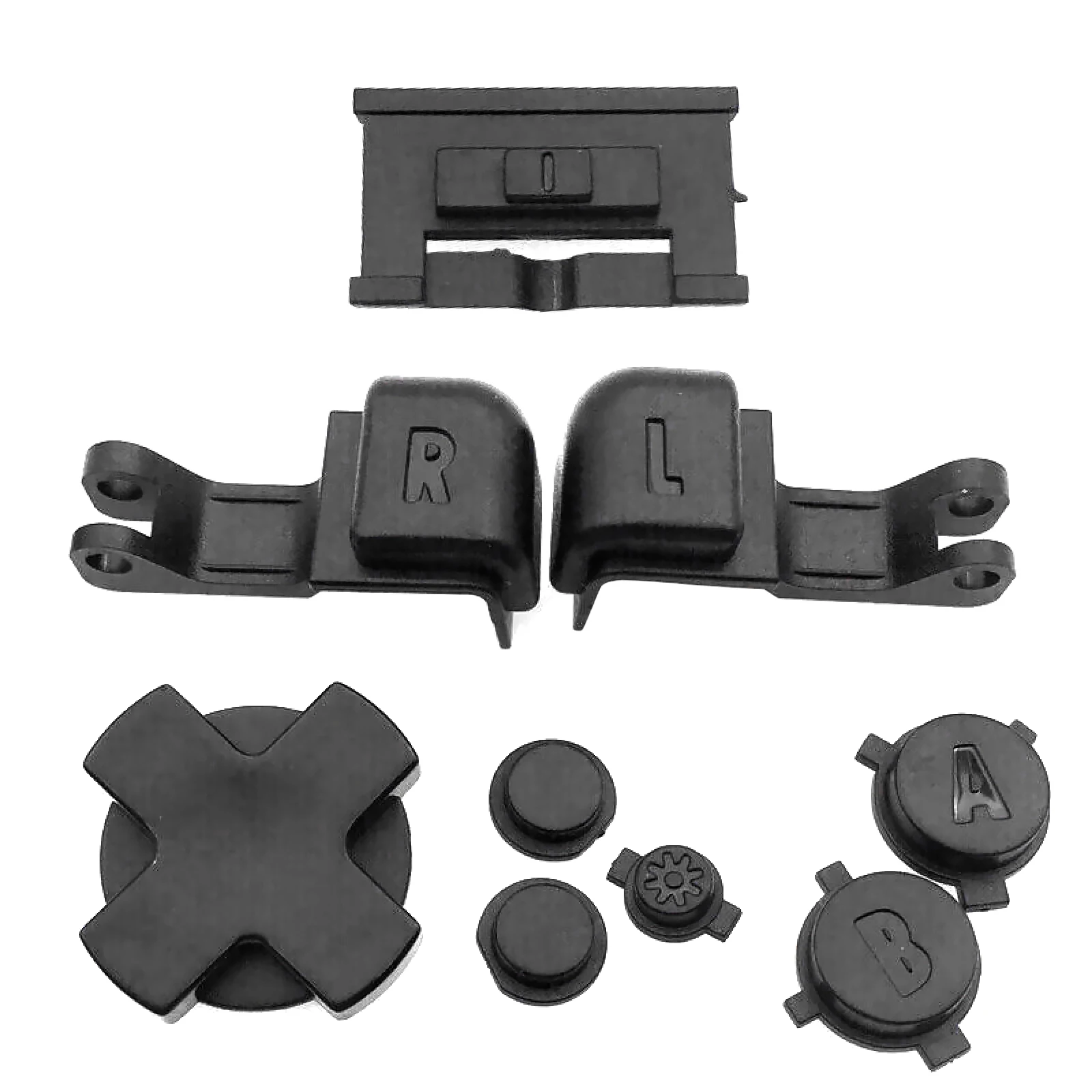Replacement A B Select Start Power On Off LR D PAD Button Key Set for Nintendo Gameboy Advance GBA SP Console Accessories