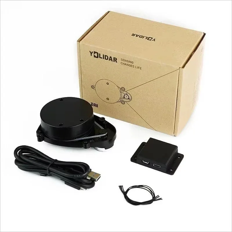 

EAI YDLIDAR X3 и YDLIDAR X3 Pro Lidar TOF 360-градусный сканирующий датчик дальности 8 м для ROS Поддержка робототехники ROS1 ROS2