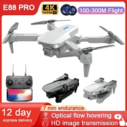 2024 New E88Pro RC Drone With 4K Professinal VR Wide Angle Dual HD Camera Foldable RC Helicopter WIFI FPV Height Hold Apron Sell