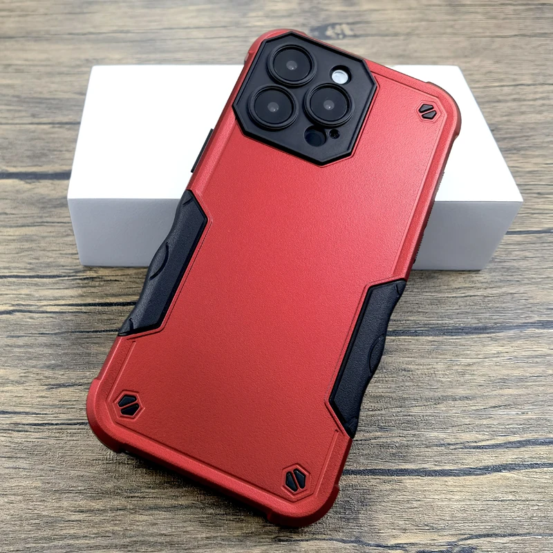 جراب مدرع مضاد للصدمات لهاتف آيفون ، مضاد للصدمات ، أغطية ظهر ، آيفون 14 ، 16 ، 15 ، 14 ، 13 ، 12 ، 11 برو ماكس ، إكس إس ، إكس آر ، 8 ، 7 بلس ، SE كوس