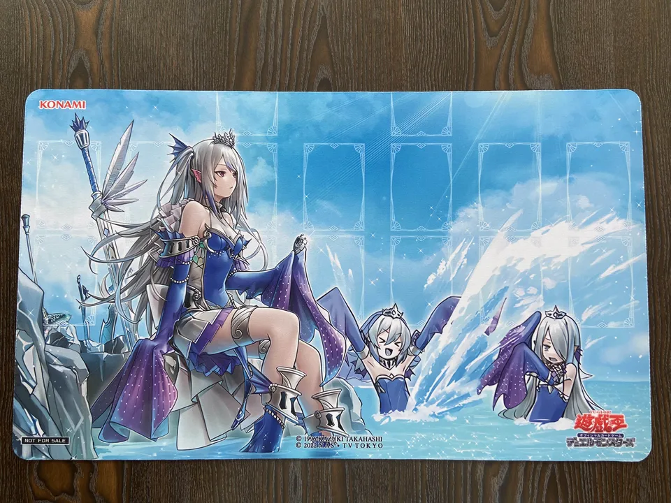 TCG Playmat 61x35 Cm – Tapis De Jeu Yu-Gi-Oh! – Giyu Tomioka Avec Zones De Terrain – Imperméable, Double Tissage – Aussi Pour Magic, Pokémon