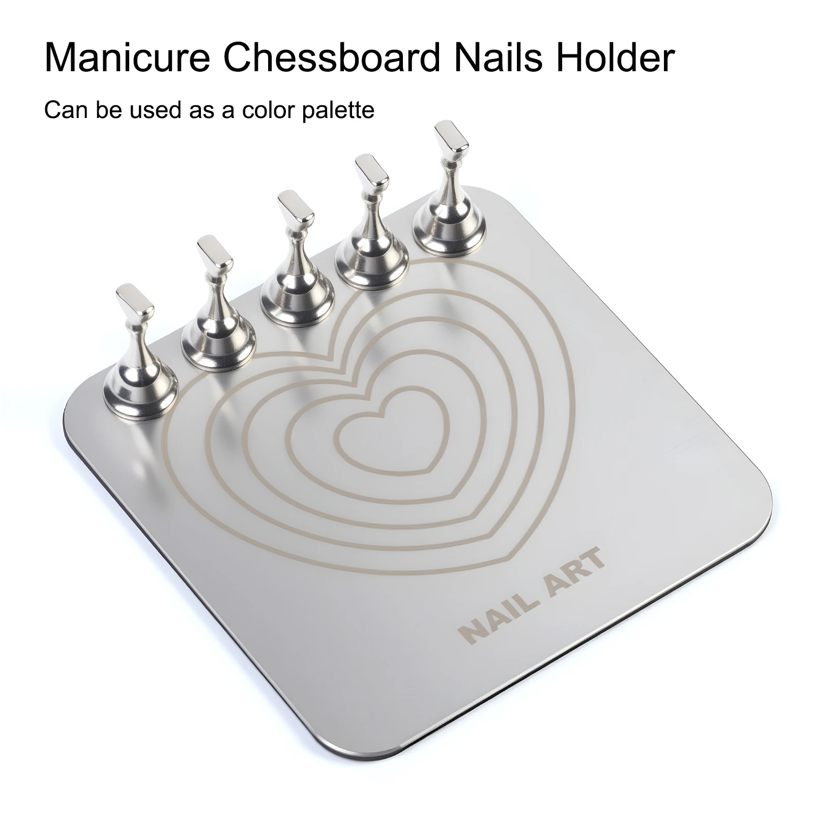 Magnetische Nagel Spitze Display Halter Acryl Display Stand Nagel Spitze Praxis Kunst Ausbildung Stehen Für Malerei Nägel Praxis Maniküre