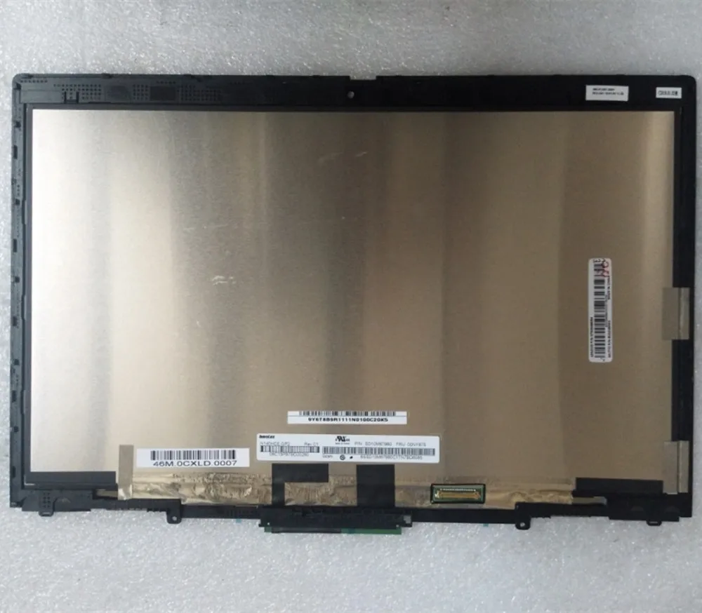 X1 Yoga 3rd Gen Bildschirm 01YT242 01YT243 01AY922 01AY923 Für Lenovo Thinkpad LCD Display Panel Touch Digitizer Montage