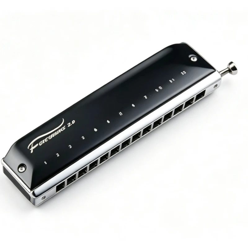 Easttop New T1248NV Washable 12 Holes Membrane-free Chromatic Harmonica C Key for Beginner & Professional Performance Harp