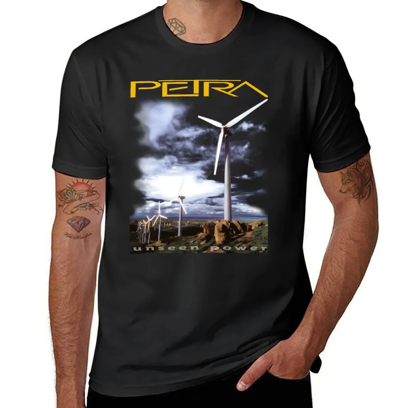 Petra Unseen Power T-Shirt customs quick-drying plain white t shirts men