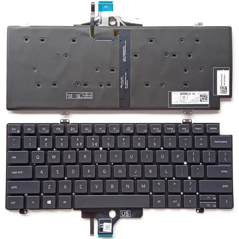 New Keyboard with backlit for DELL Latitude 5420 7420 7430 7520 7521 P137G