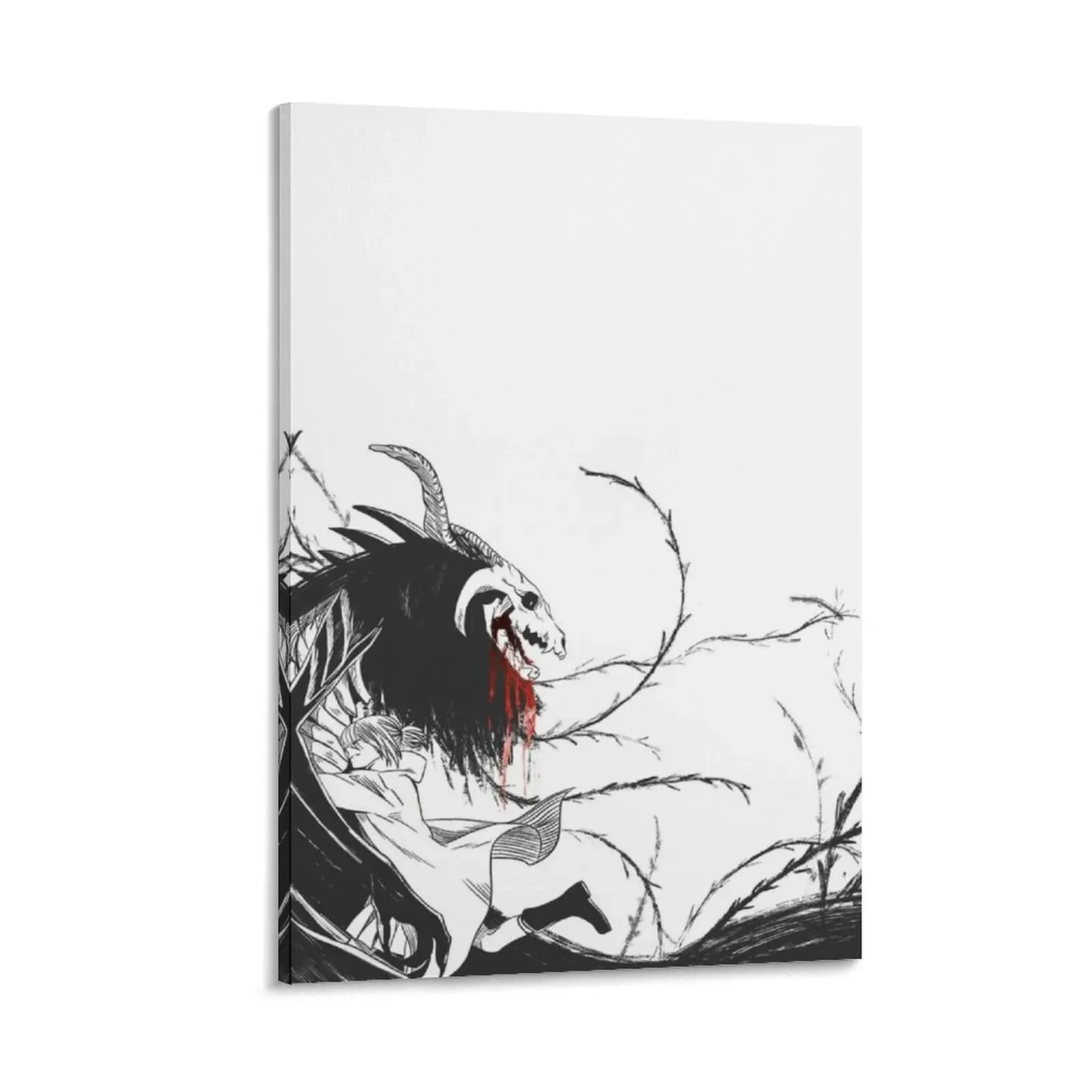 

The Ancient Magus Bride Canvas Painting aesthetic room home decoration luxury Wall decoration poster