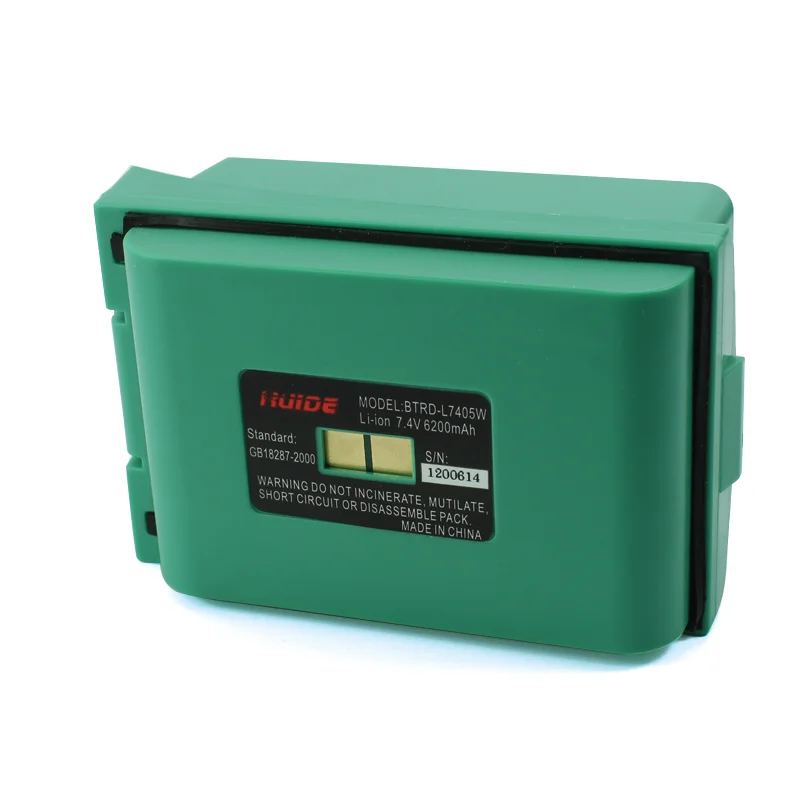 بطارية BTRD-L7405W لبطارية ليثيوم أيون قابلة لإعادة الشحن RUIDE GPS 7.4 فولت 6200 مللي أمبير في الساعة