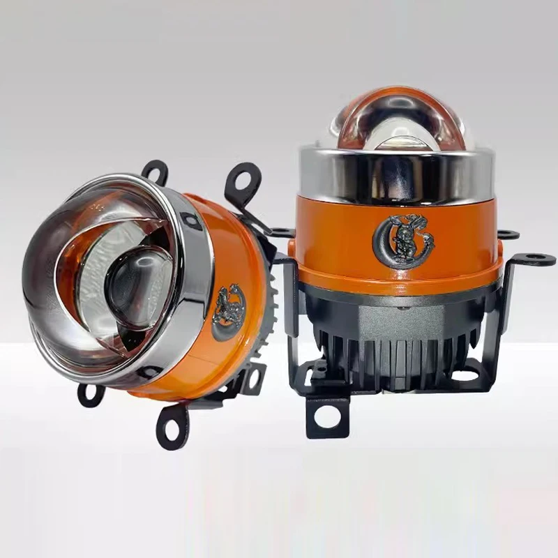자동차 액세서리 3인치 LED 안개 레이저 프로젝터 렌즈 8000lm 80w 토요타 타코마용 헤드라이트 어셈블리로 시야 확보