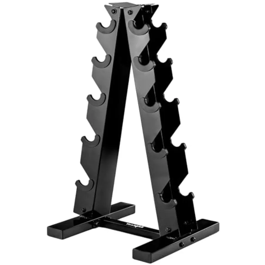 

Dumbbell Rack Stand Only 5 Tier A Frame Weight Rack for Dumbbells